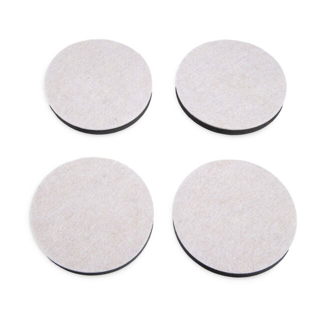 Hard Floor Gliders 4 Pack - 3.5"